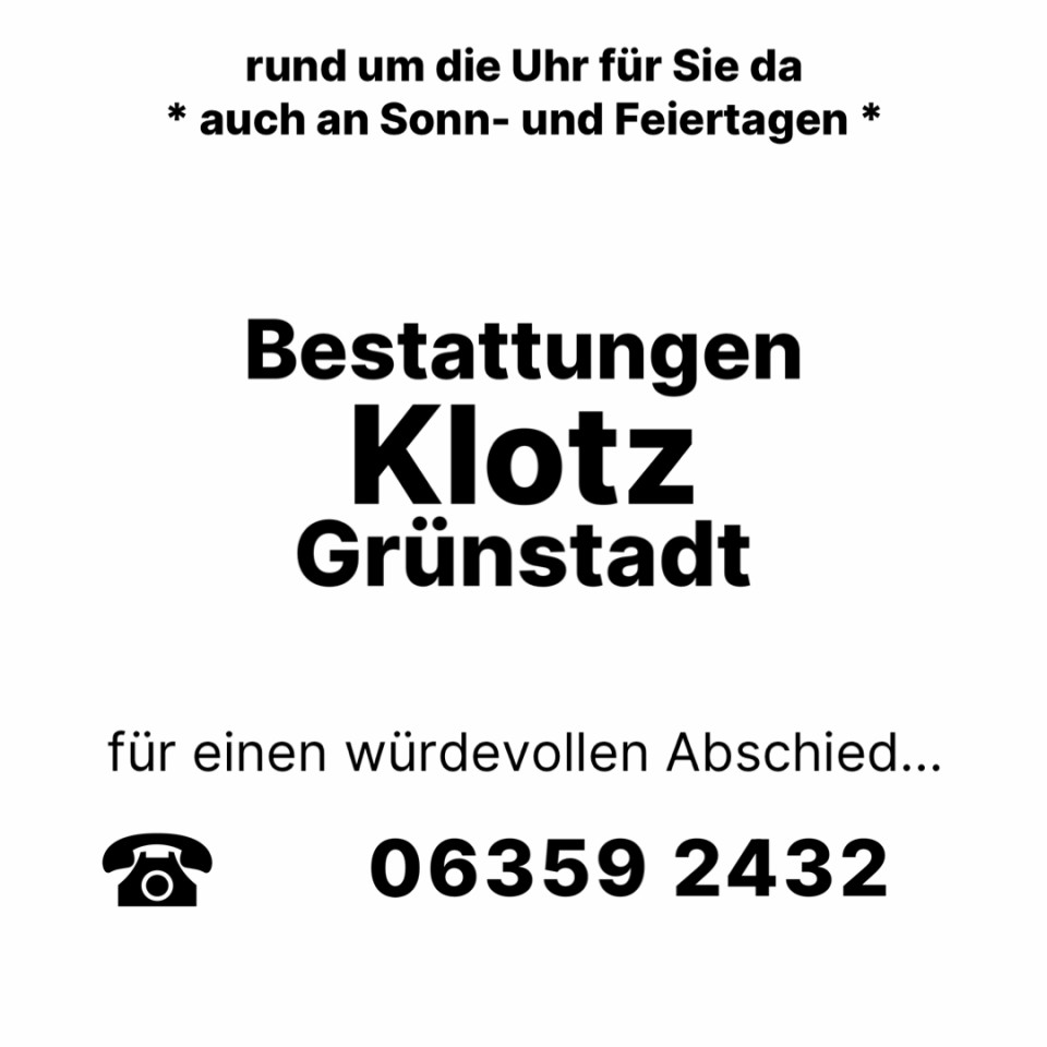 Beerdigungen Sausenheim